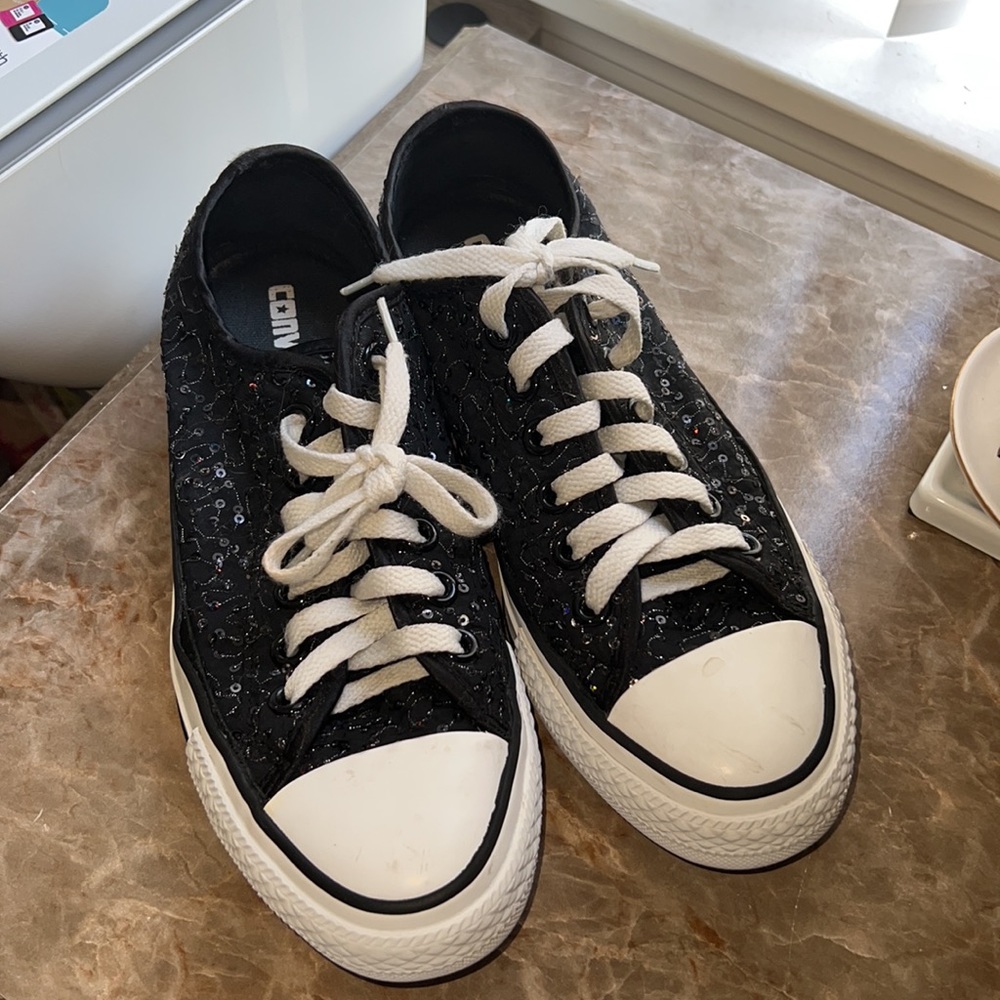 Sequin Converse